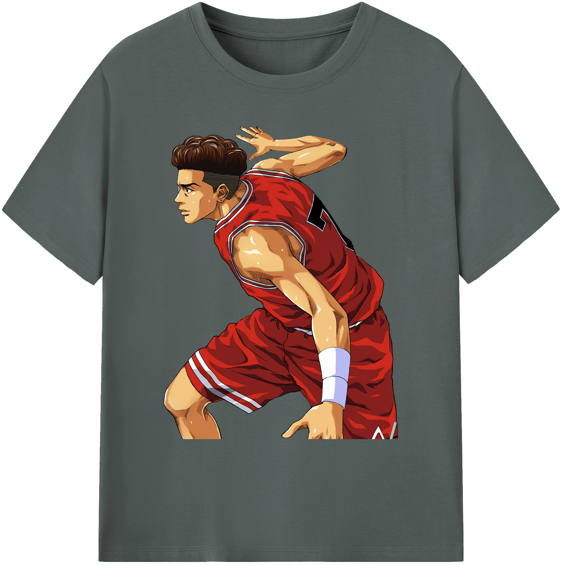 （画像用） SLAM DUNK／スラムダンク 綿100％ メンズ半袖Tシャツ｜肌触りやわらか＆通気性